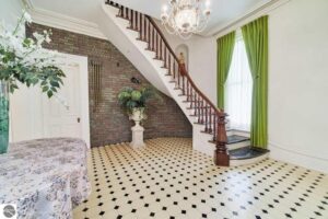 1876 Gothic Victorian Staircase