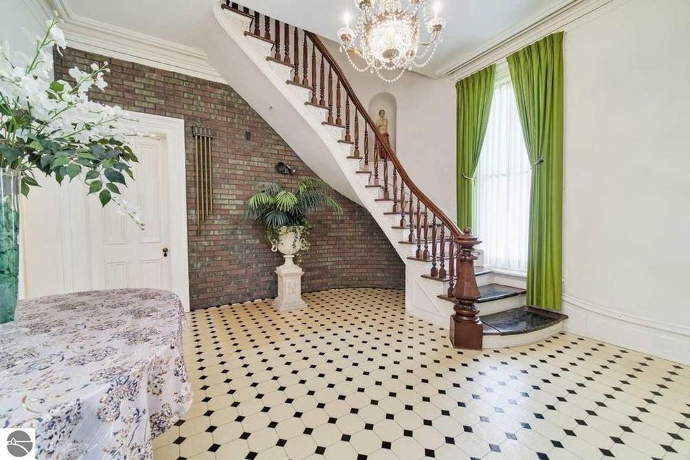 1876 Gothic Victorian Staircase